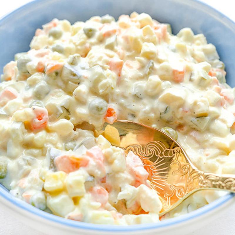 Przechowywanie sałatki jarzynowej