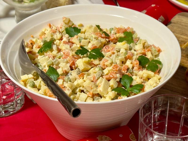 Przechowywanie sałatki jarzynowej