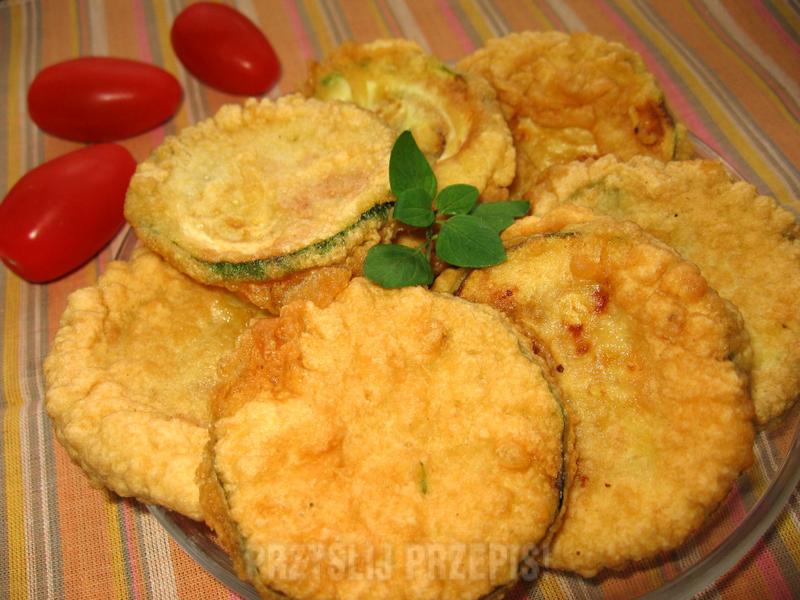 Przepis na cukinię w cieście