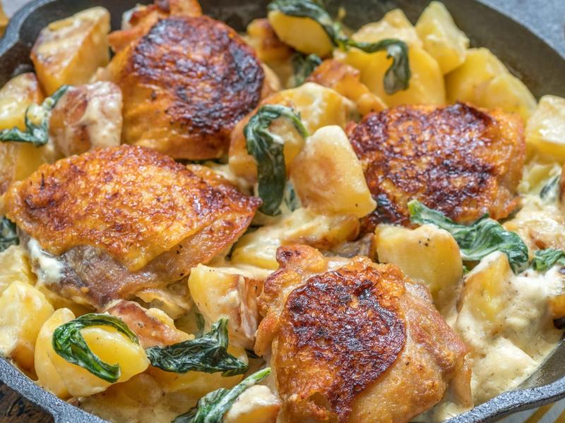 Szybkie obiady z piersią kurczaka