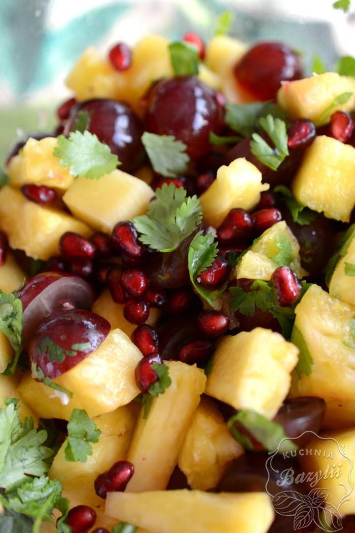 Zdrowe składniki sałatki