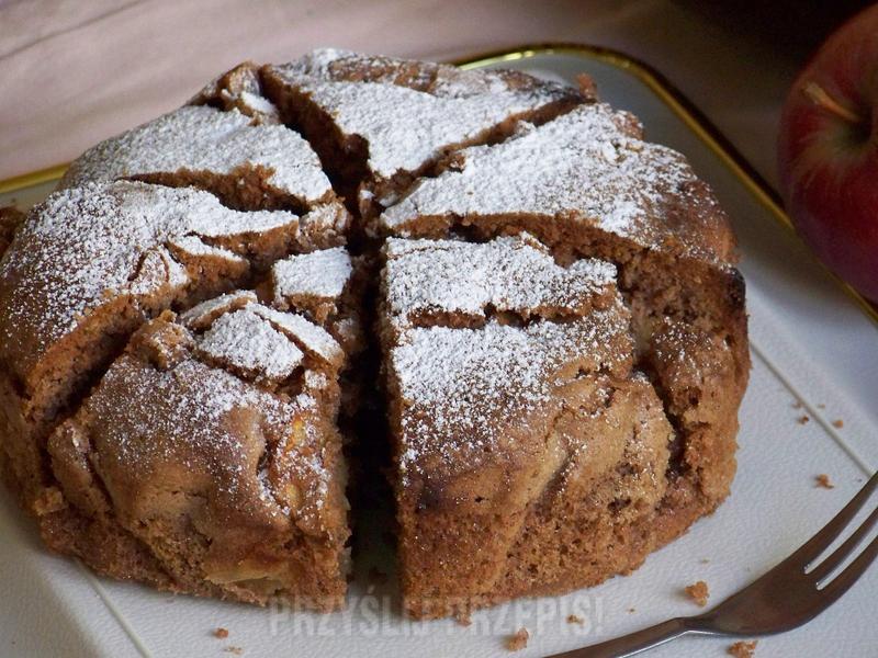 Ciasto Amerykaniec z jabłkami