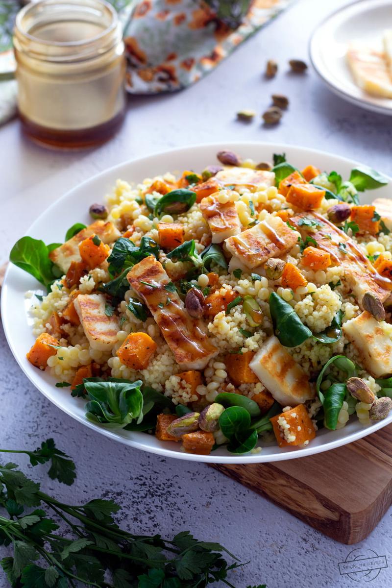 Grillowanie halloumi