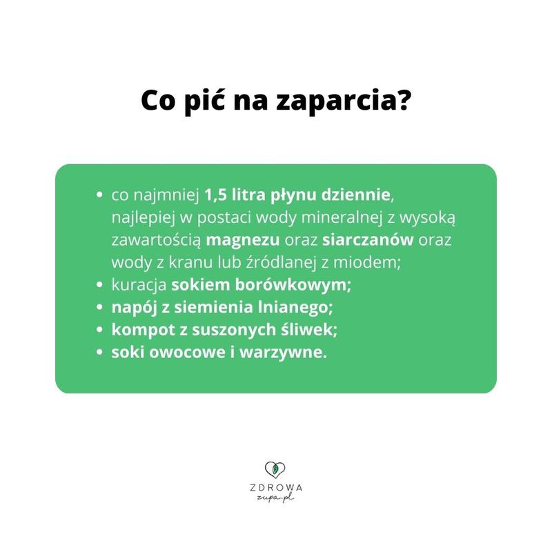 Zupa na zaparcia