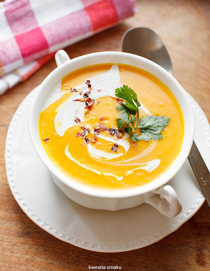 Zupa z dyni krok po kroku