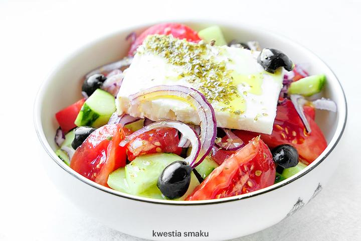 Dressing do sałatki greckiej