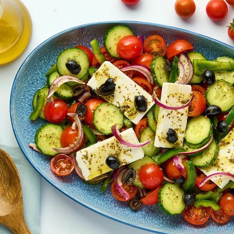 Sałatka grecka przepis krok po kroku