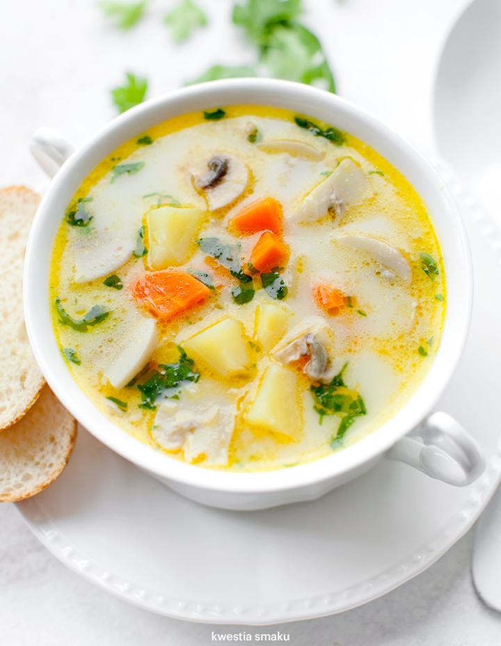 Umami w zupie grzybowej