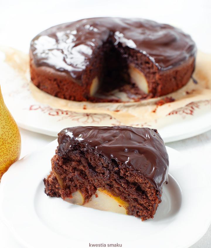 Gruszkowe ciasto z cynamonem