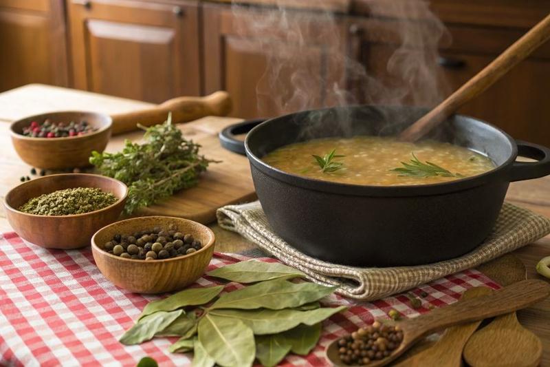 Jak doprawić zupę grochową