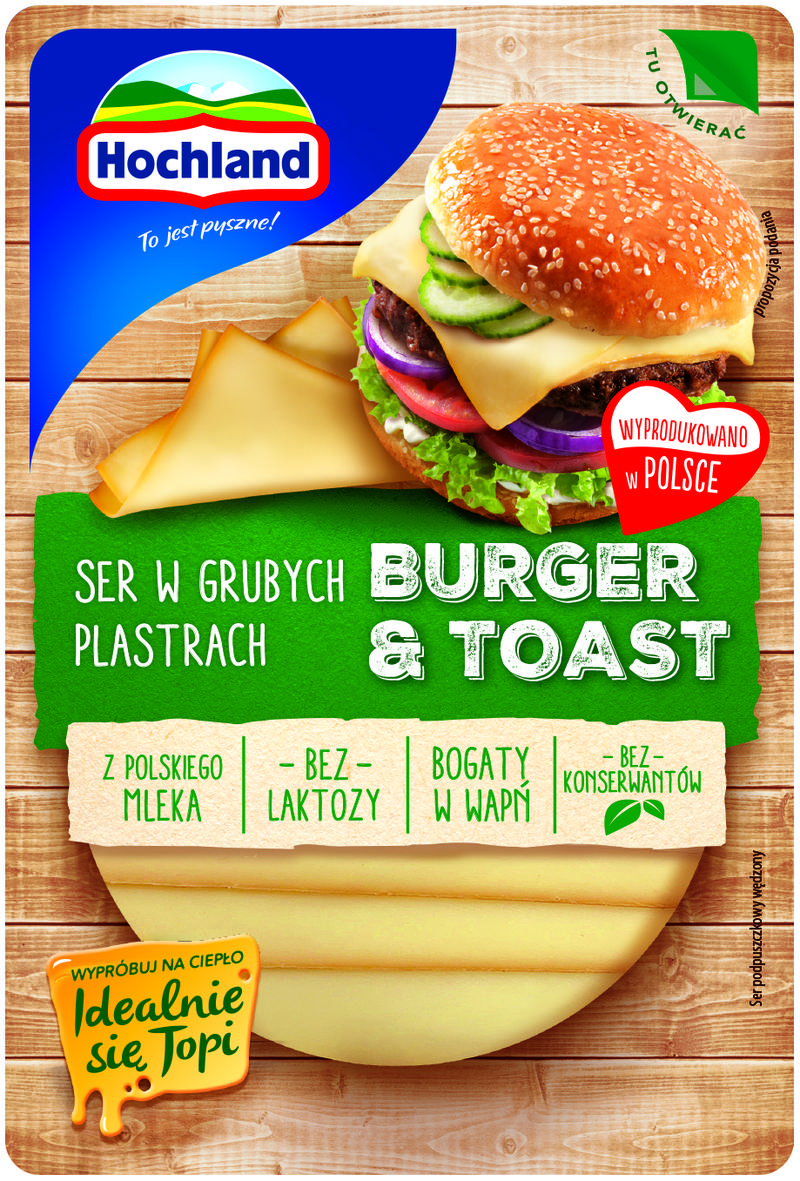 Najlepsze sery do burgerów