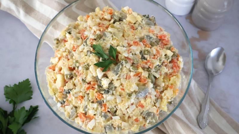 Sałatka jarzynowa na słodko