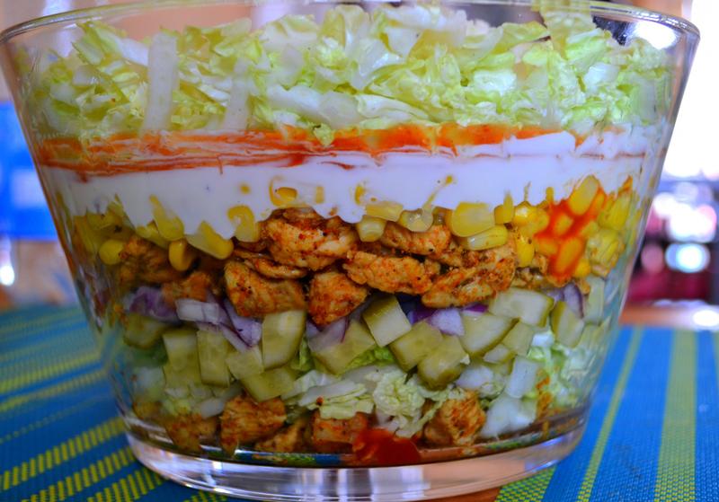 Szybka sałatka z gyrosa