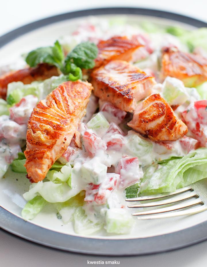 Zdrowe dodatki do łososia