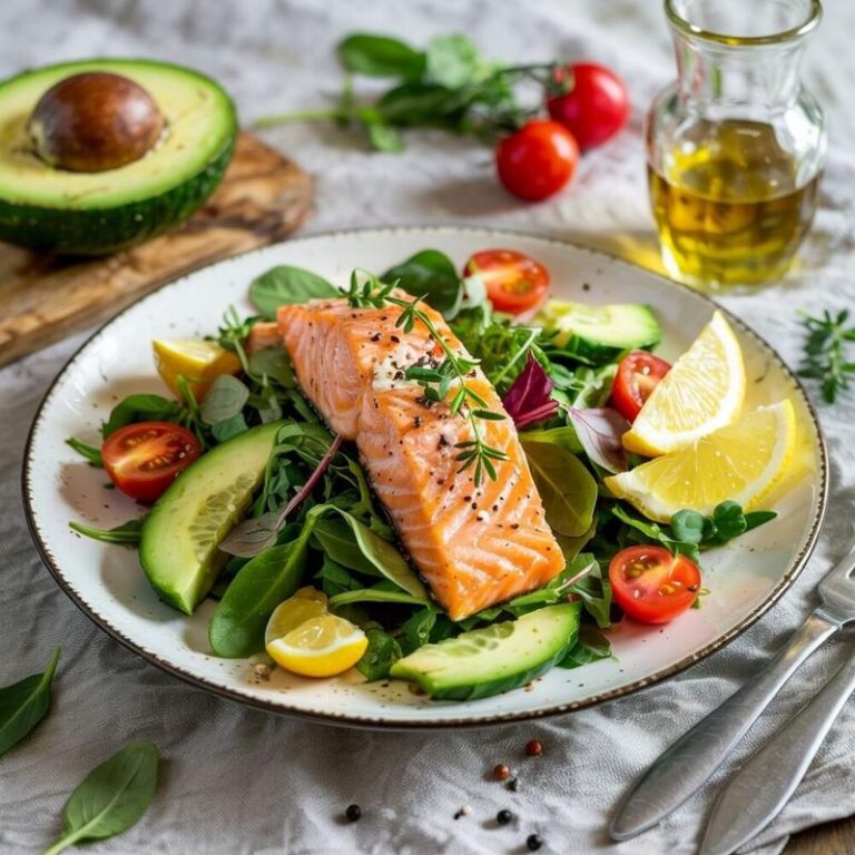 Sałatki do łososia pieczonego, które oczarują Twoje podniebienie
