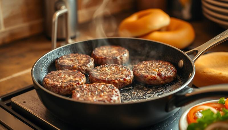 Błędy przy przygotowaniu burgerów