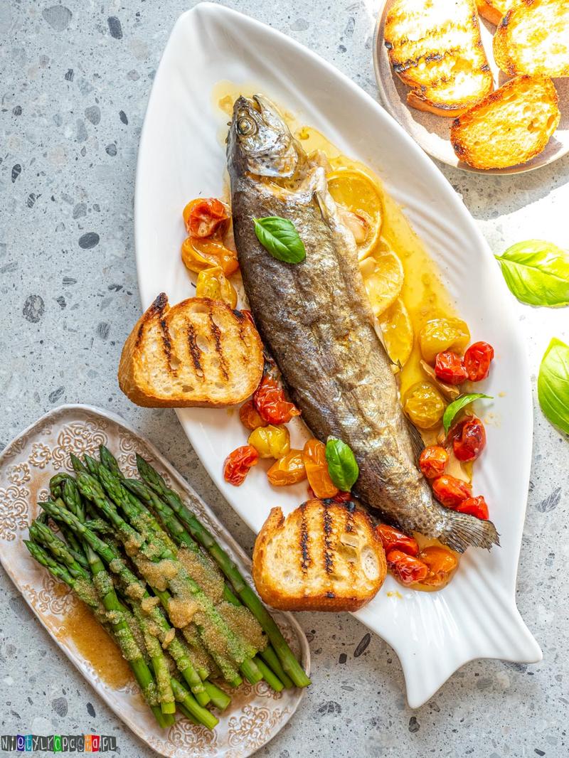 Jak upiec pstrąga krok po kroku