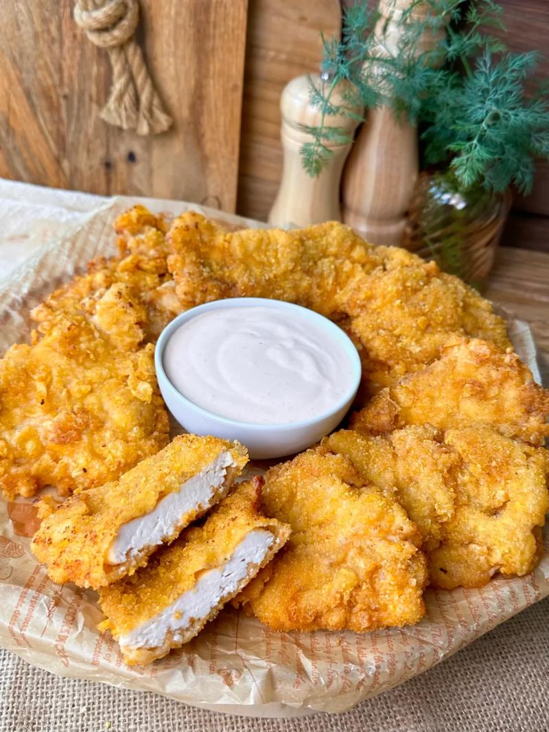 Smażenie filetu z kurczaka