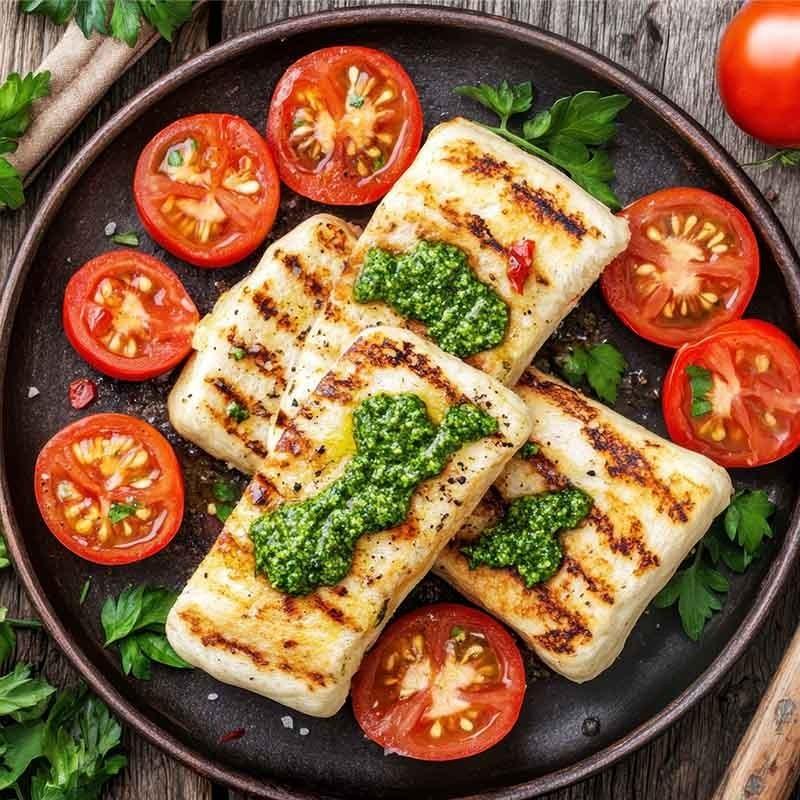 Wegańskie przepisy bez halloumi